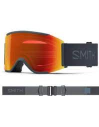 Smith I/O Mag Slate-Everyday Red Mirror lens/Storm Blue lens