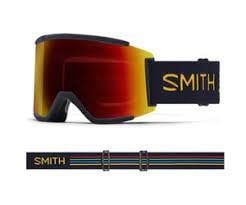 Smith Squad XL Midnight Slash w Sun Red Mirror &amp; Storm Rose Flash Lenses