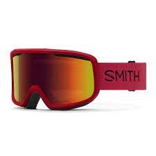 Smith Frontier Crimson w Red Sol-X Mirror Lens