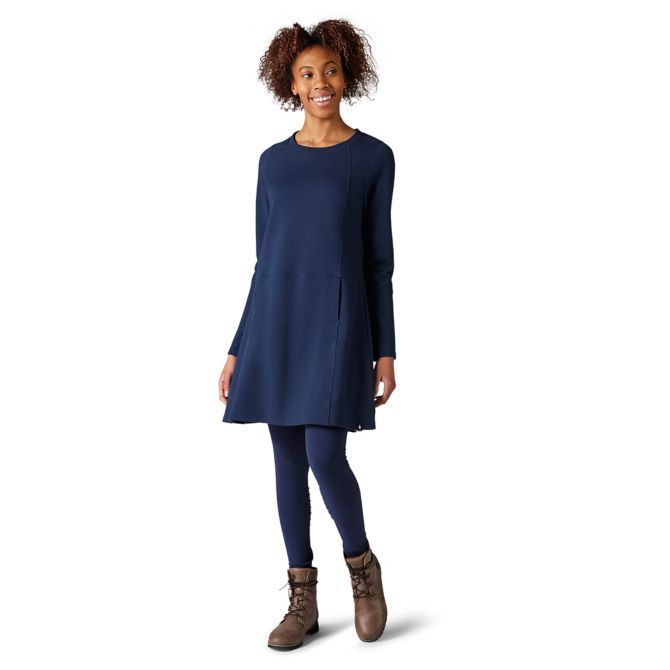 SmartWool Women&#39;s Everyday Exploration Merino Dress Small Deep Navy