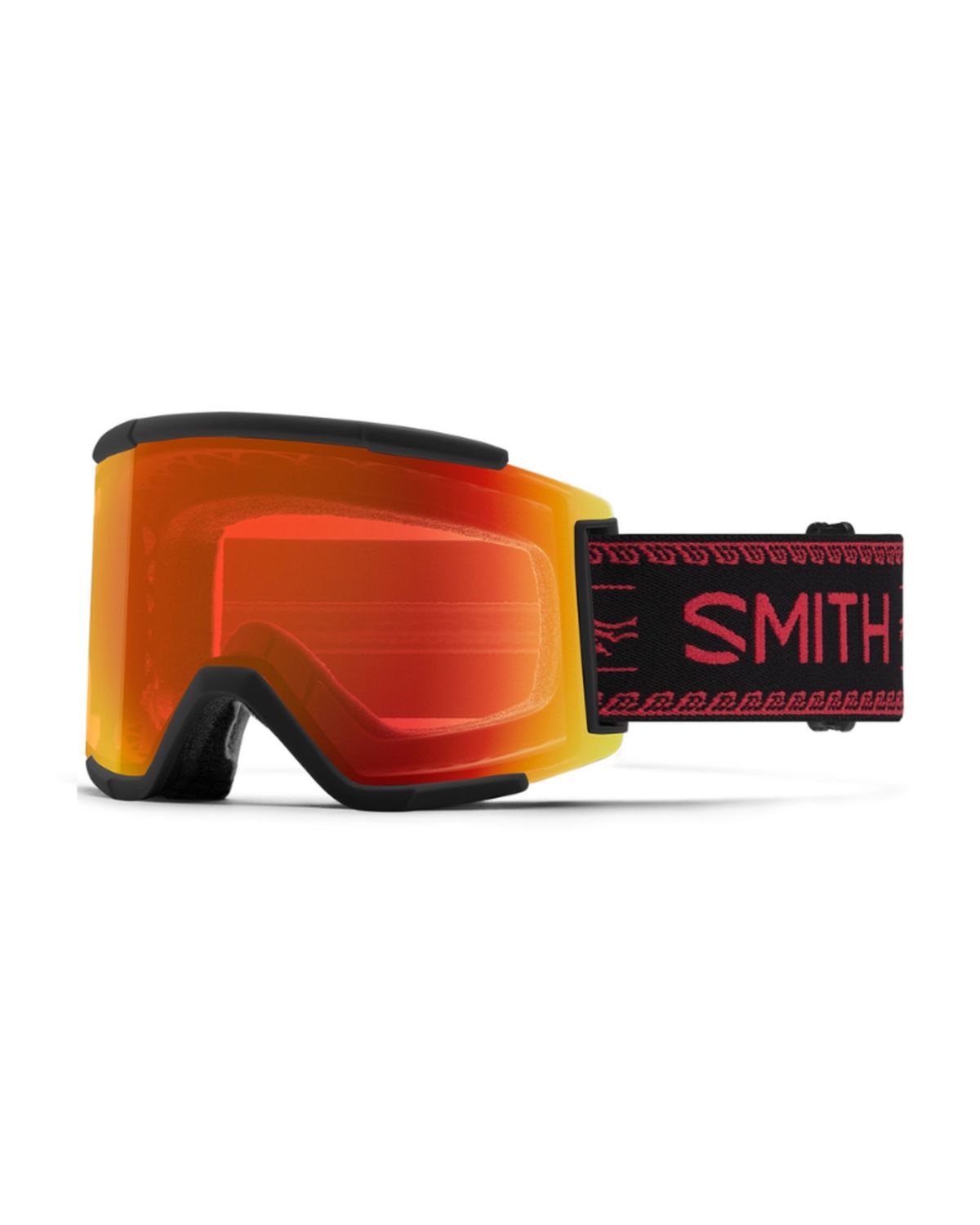 Smith Squad XL AC-Zeb Powell ChromaPop Everyday Red Mirror &amp; Storm Rose Flash Lens