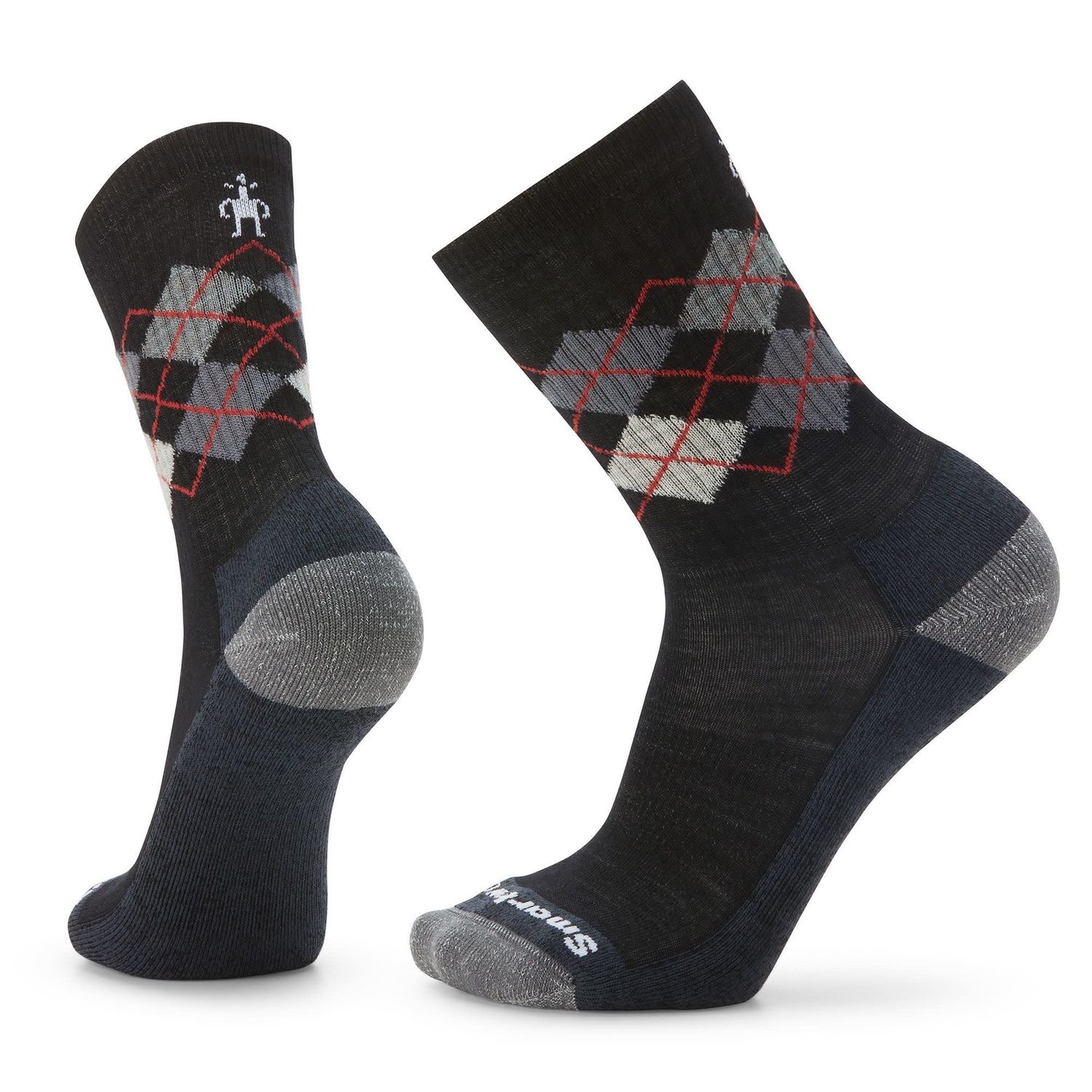 SmartWool Everyday Light Cushion Diamond Black-M