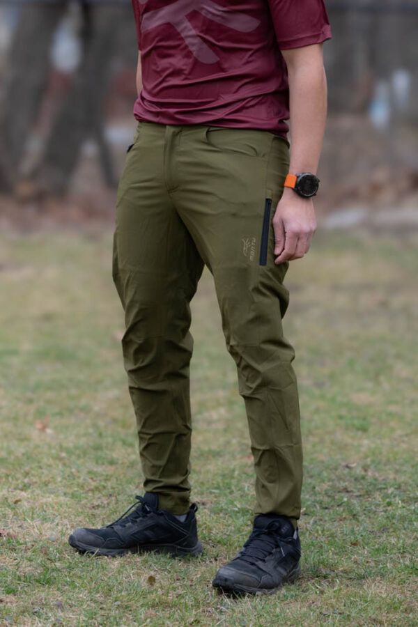 Montu Mens Untu Trail Pants - Olive Green - Large