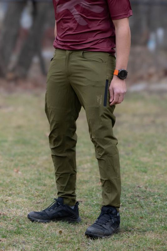 Montu Mens Untu Trail Pants - Olive Green - XL