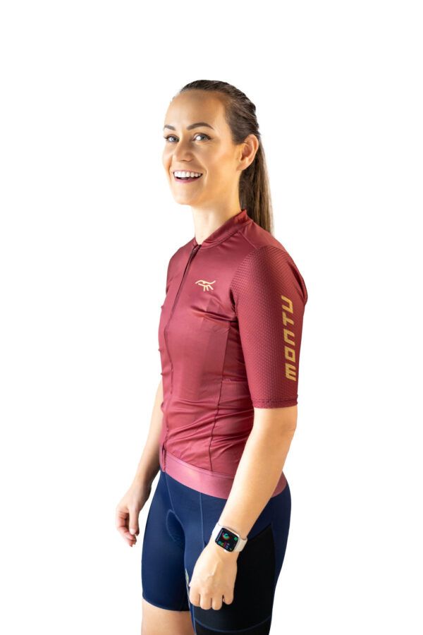 Montu Neht SS Jersey - Maroon- Medium