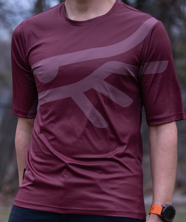 Montu Nesh Trail Tee - Oxblood/Sangria - XL