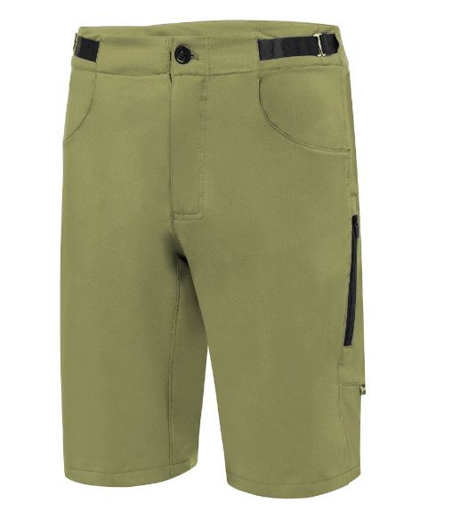 Montu Unisex Untu Trail Shorts - Olive Green - Large