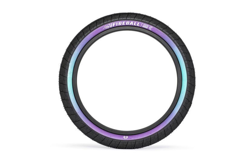 ECLAT Fireball Tires 2.30 BLK/PURP/TEAL