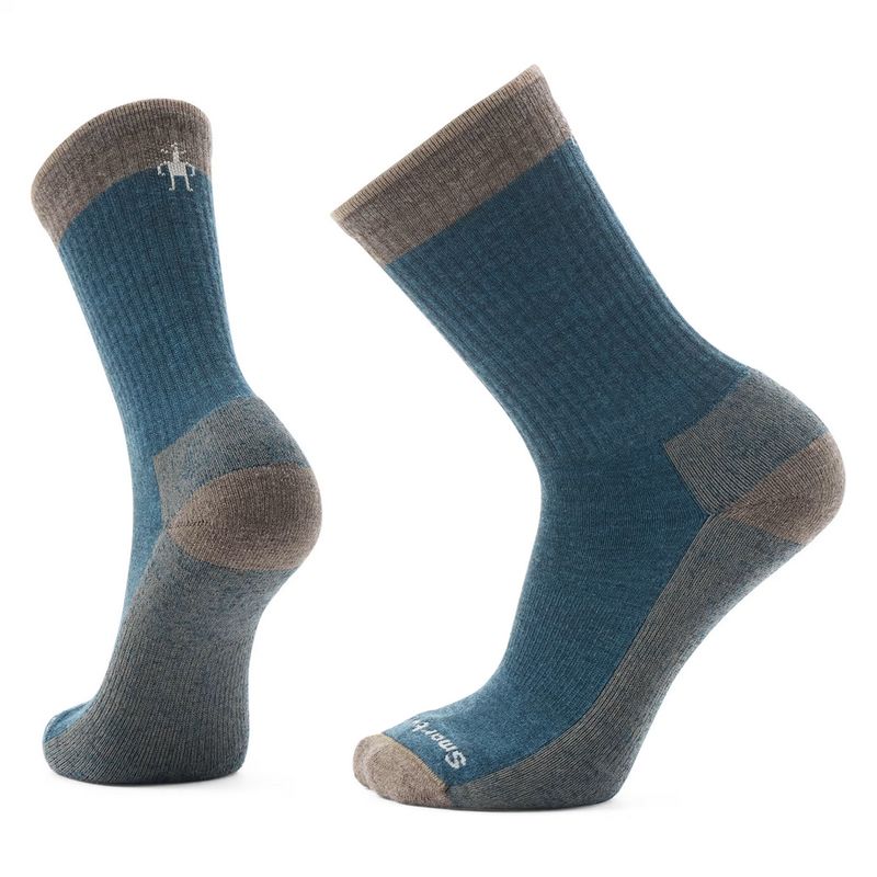 SmartWool Everyday Rollinsville Crew M- Taupe-Natural Marl