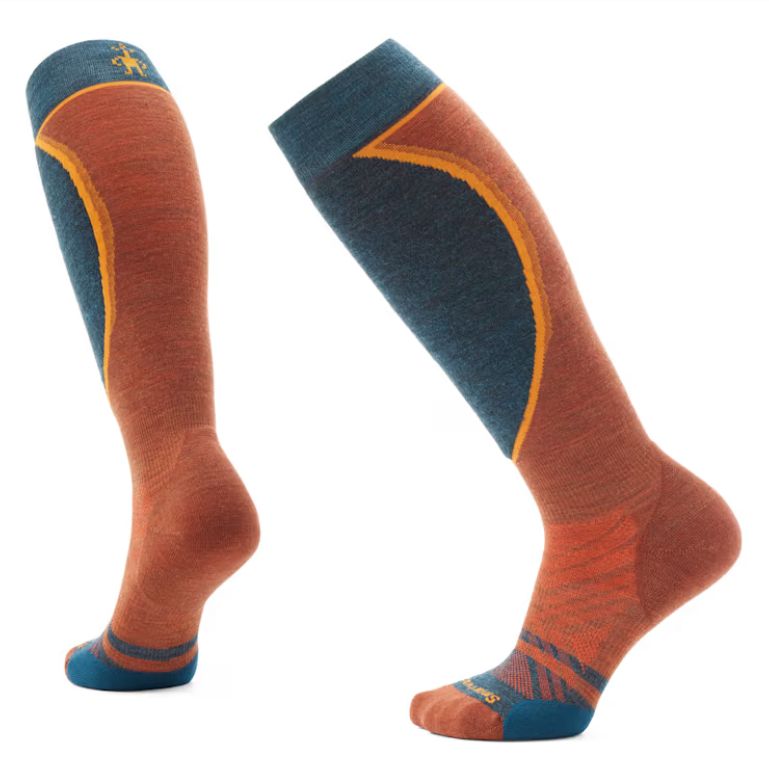SmartWool Women&#39;s Ski Targeted Cushion OTC Socks M Picante