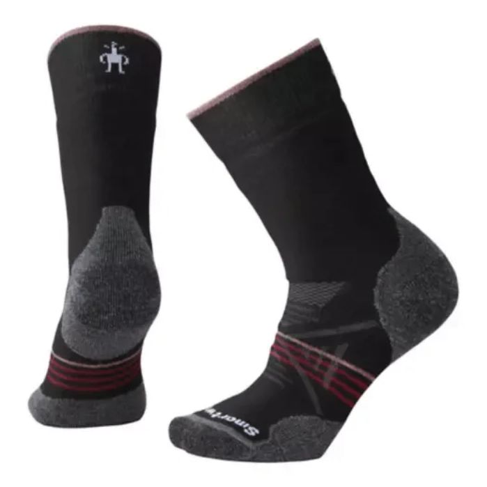 SmartWool Women&#39;s PhD Outdoor Med Crew Tibetan Red S
