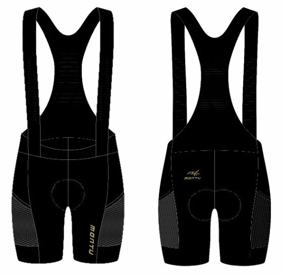 Montu Womens Canopic Race Cargo Bibshorts - Black - XXL