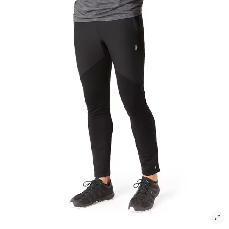 SmartWool Men&#39;s Active Fleece Wind Pant Black -Medium