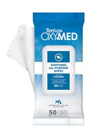 Tropiclean OxyMed Soothing Relief Wipes - 50ct