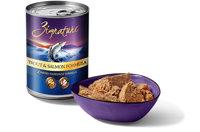 Zignature Canned Dog Food Trout &amp; Salmon