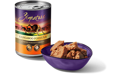 Zignature Canned Dog Food Kangaroo
