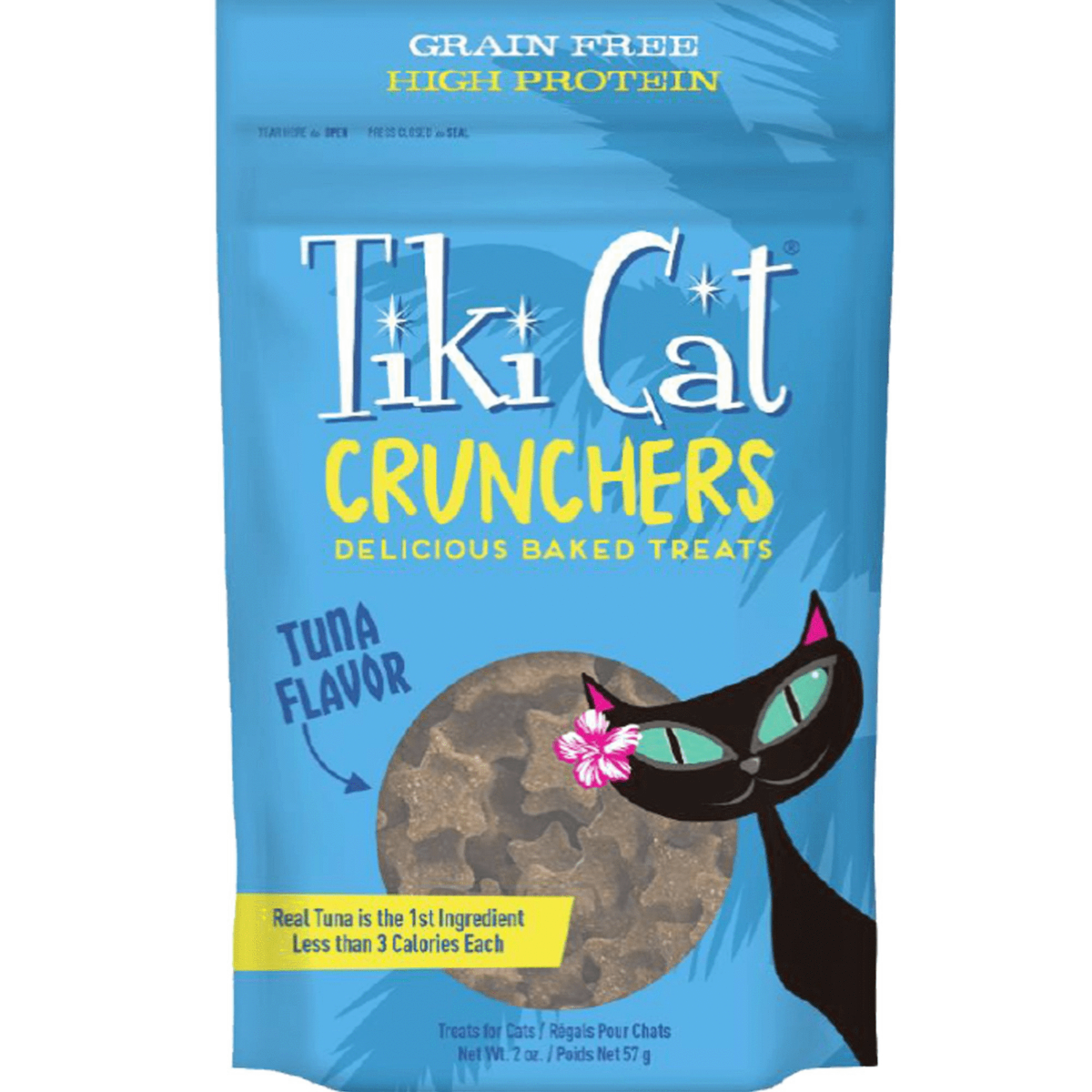 Tiki Cruncher Cat Treat Tuna &amp; Pumpkin