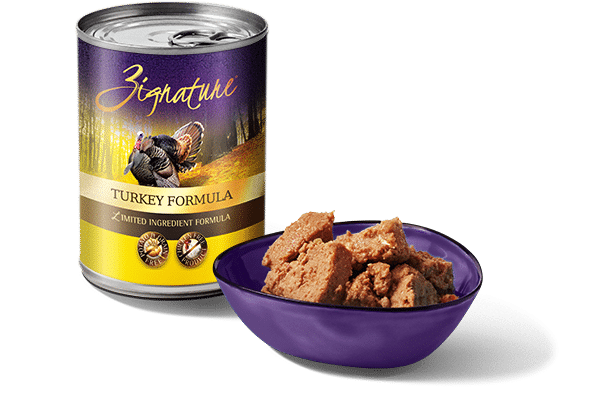 Zignature Canned Dog Food Turkey