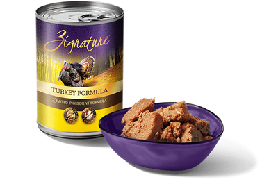 Zignature Canned Dog Food Turkey