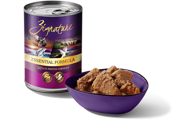 Zignature Canned Dog Food Zssentials