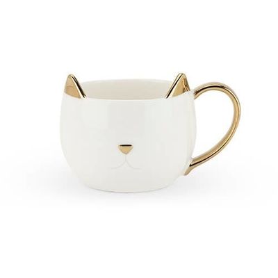 Chloe White Cat 12 oz. Mug
