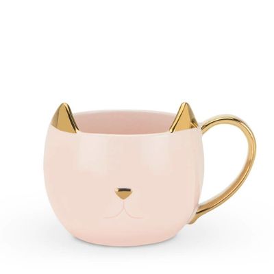 Chloe Pink Cat 12 oz. Mug