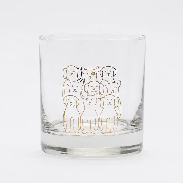 Dog Rocks Whiskey Glass
