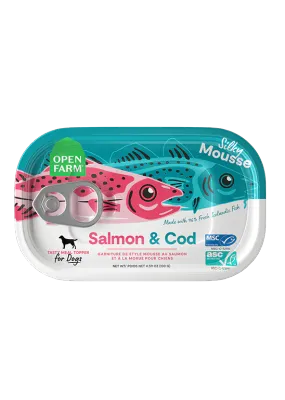Open Farm Salmon &amp; Cod Grain Free Topper 4.59 oz