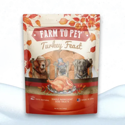 Farm To Pet Holiday Turkey Chips
