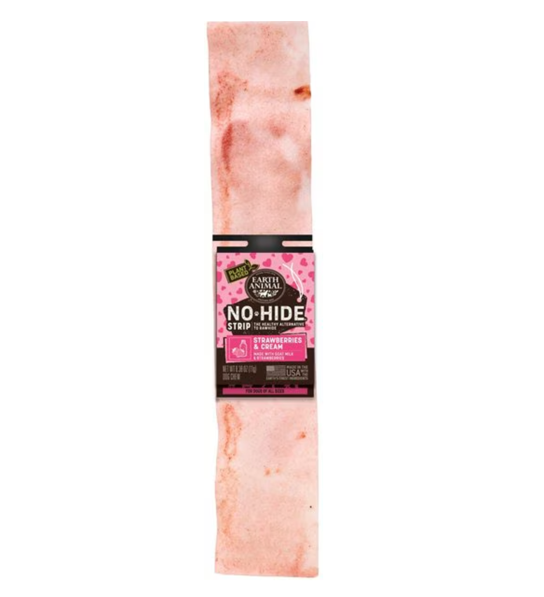 Earth Animal No-Hide Strip Strawberries and Cream
