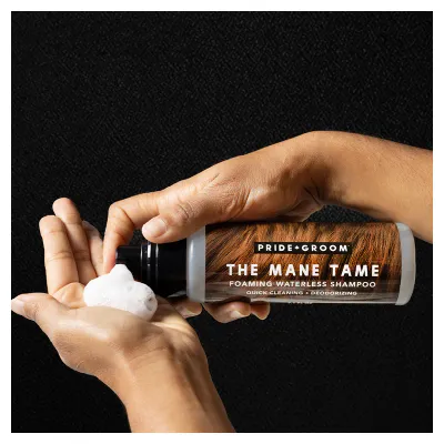 Pride &amp; Groom The Mane Tame Waterless Shampoo