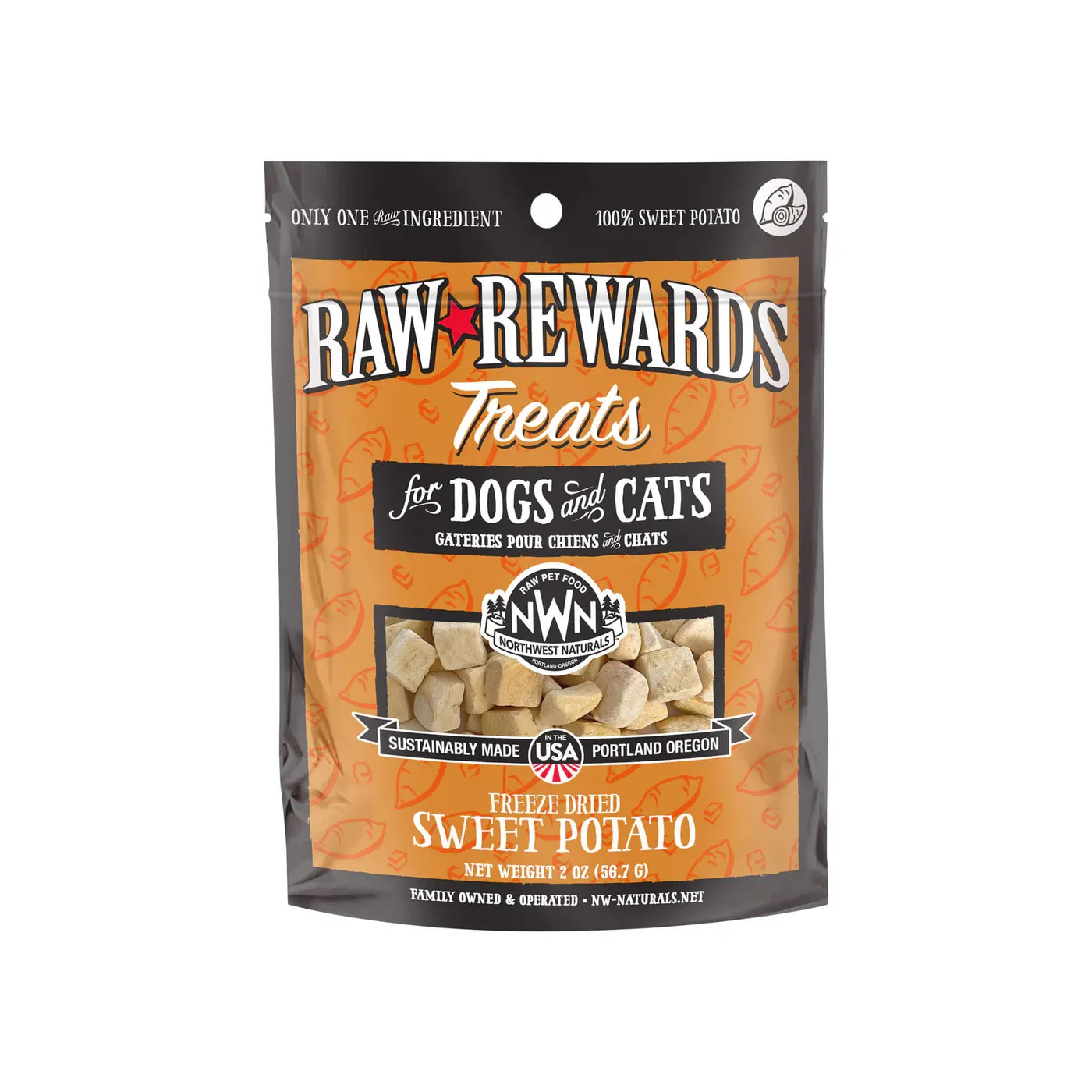 Northwest Naturals Raw Rewards Sweet Potato 2 oz