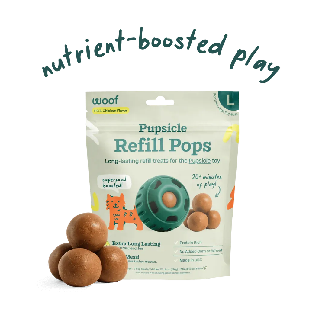Woof Pupsicle Refill Pops