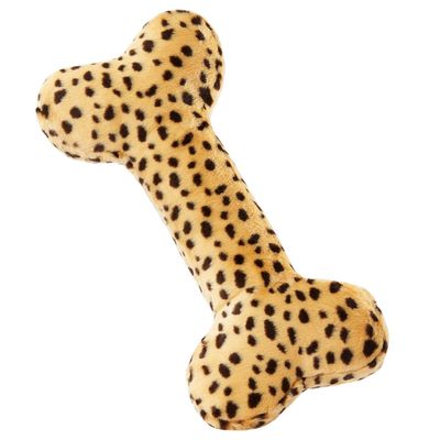 Fluff &amp; Tuff XL Cheetah Bone