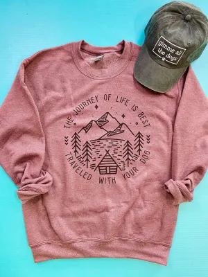 Dapper Paw Journey of Life Sweatshirt