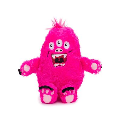 Fabdog Fluffy Monster Pink Large