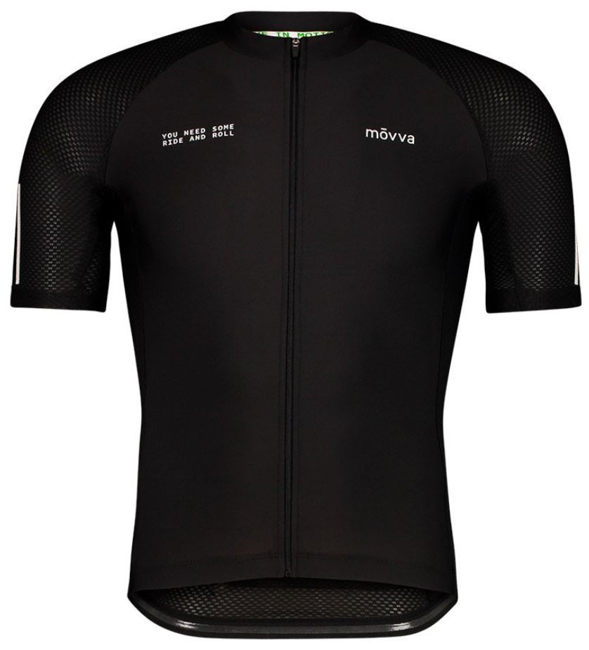 Jersey Movva Over Gear Ride and Roll negro hombre