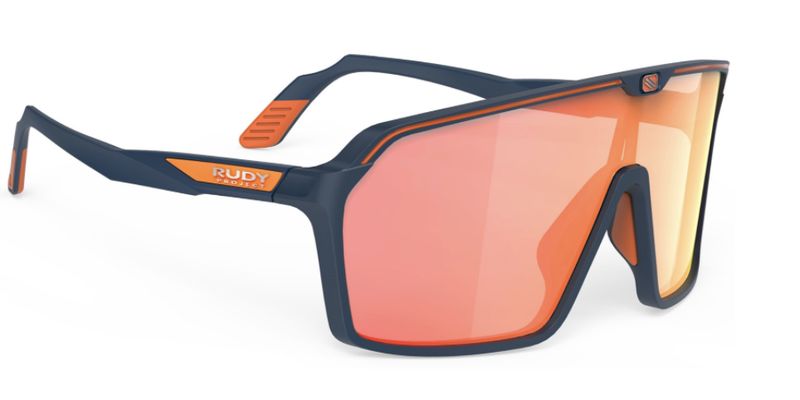 Lentes Rudy Project Spinshield Blue Navy/Orange
