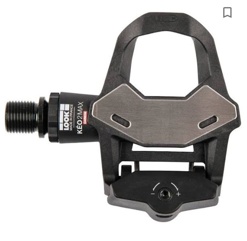 Pedales Look Keo 2 Max Comp/Crm negro