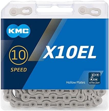 Cadena KMC X10EL TI oro 116L