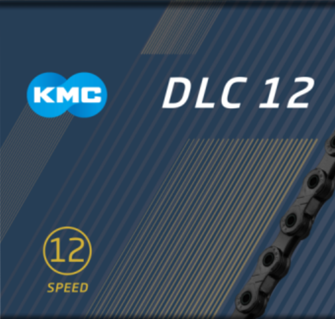 Cadena KMC DLC12 negro 126l
