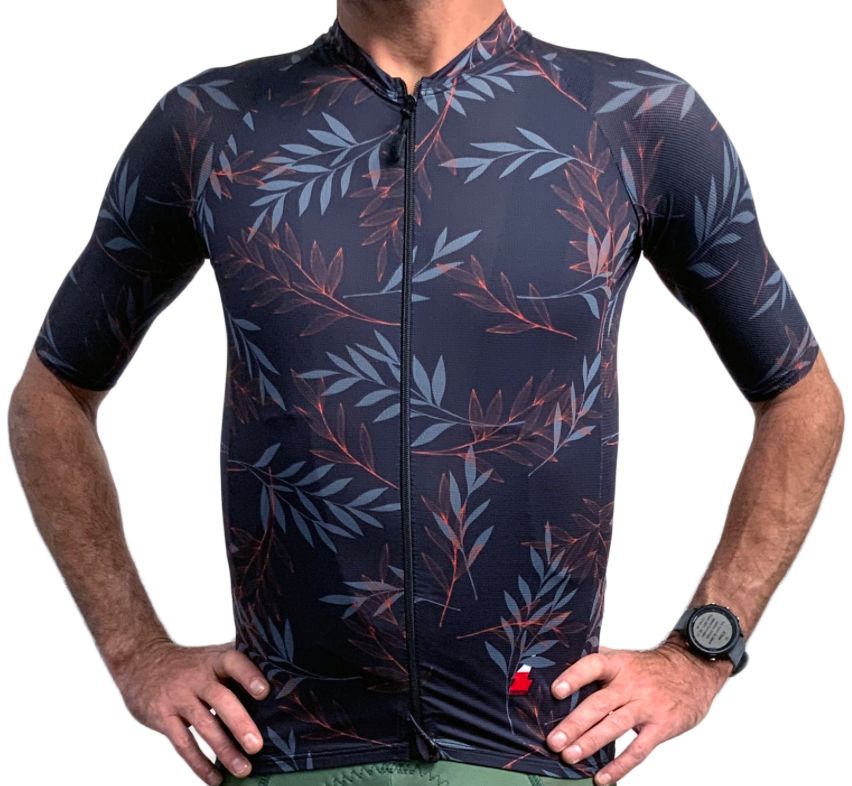 Jersey Racing Apparel Leaf Grey
