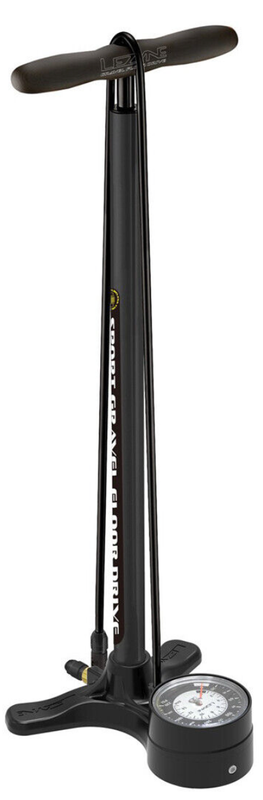 Bomba de piso Lezyne Sport Gravel Drive 3.5 Negro Matte