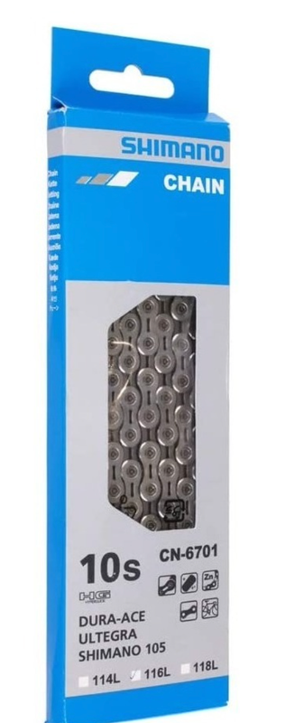 Cadena Shimano CN-6701 10 116L