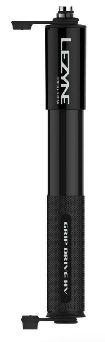 Bomba Lezyne Grip Drive HV Negro Chica