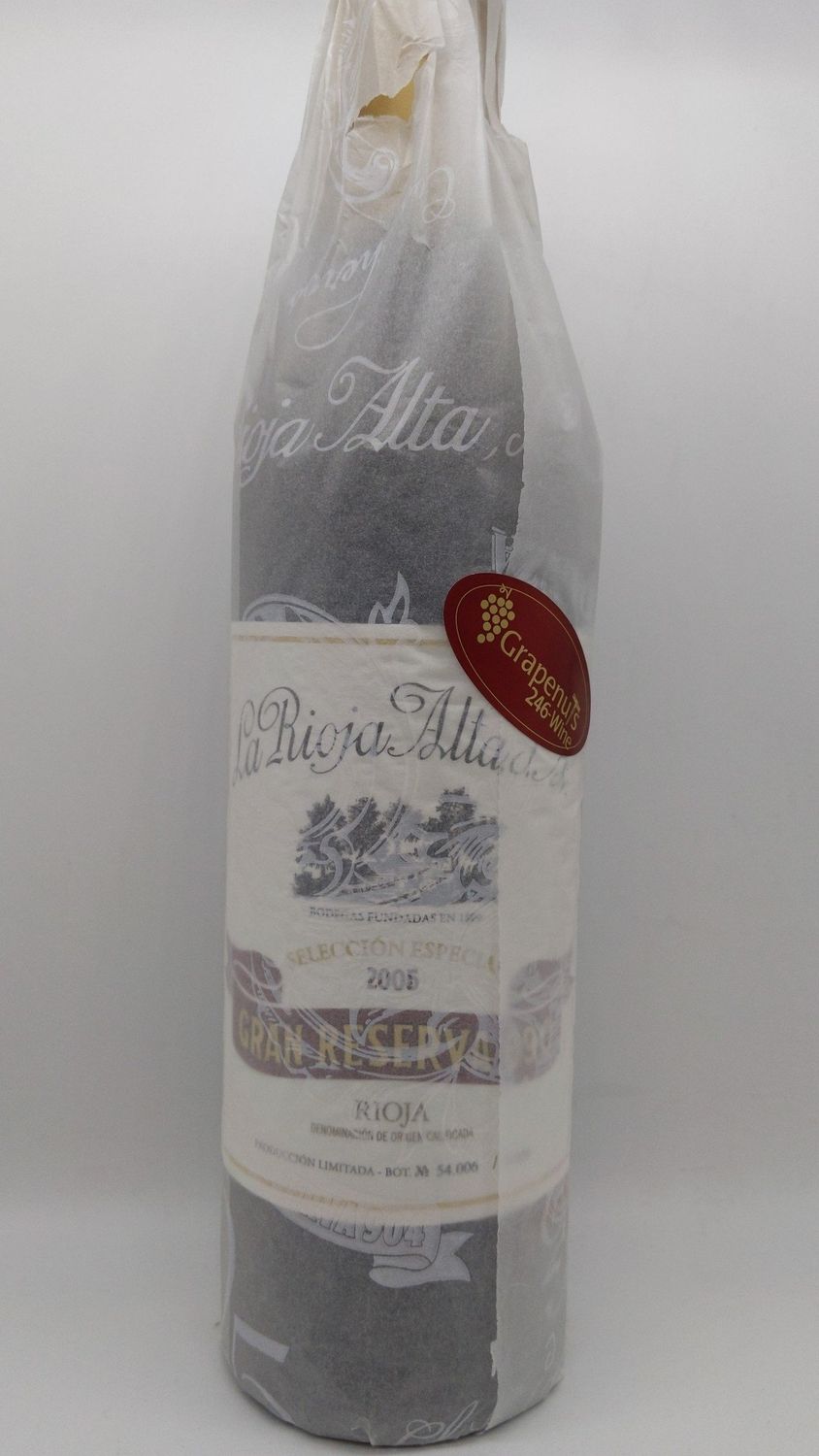 2005 LA RIOJA ALTA GRAN RESERVA 890 750