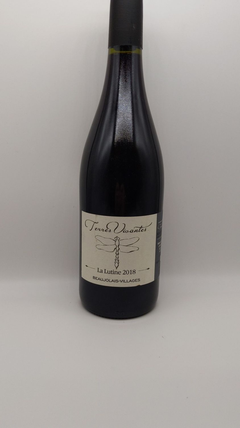 2018 DOMAINE DES TERRES VIVANTES LA LUTINE BEAUJOLAIS 750