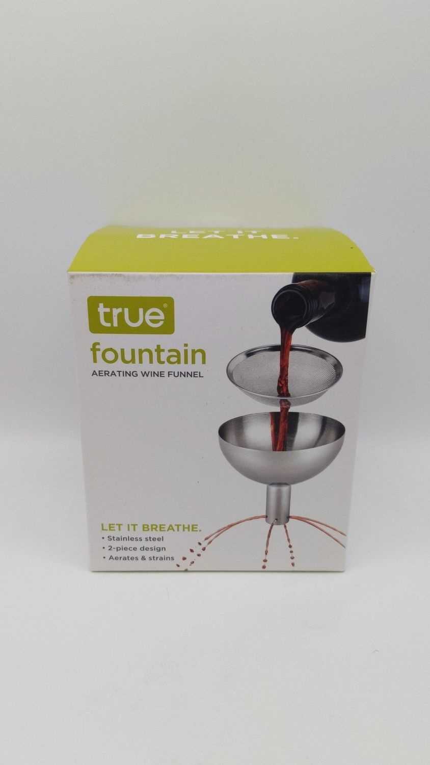 TRUE FOUNTAIN AERATING FUNNEL