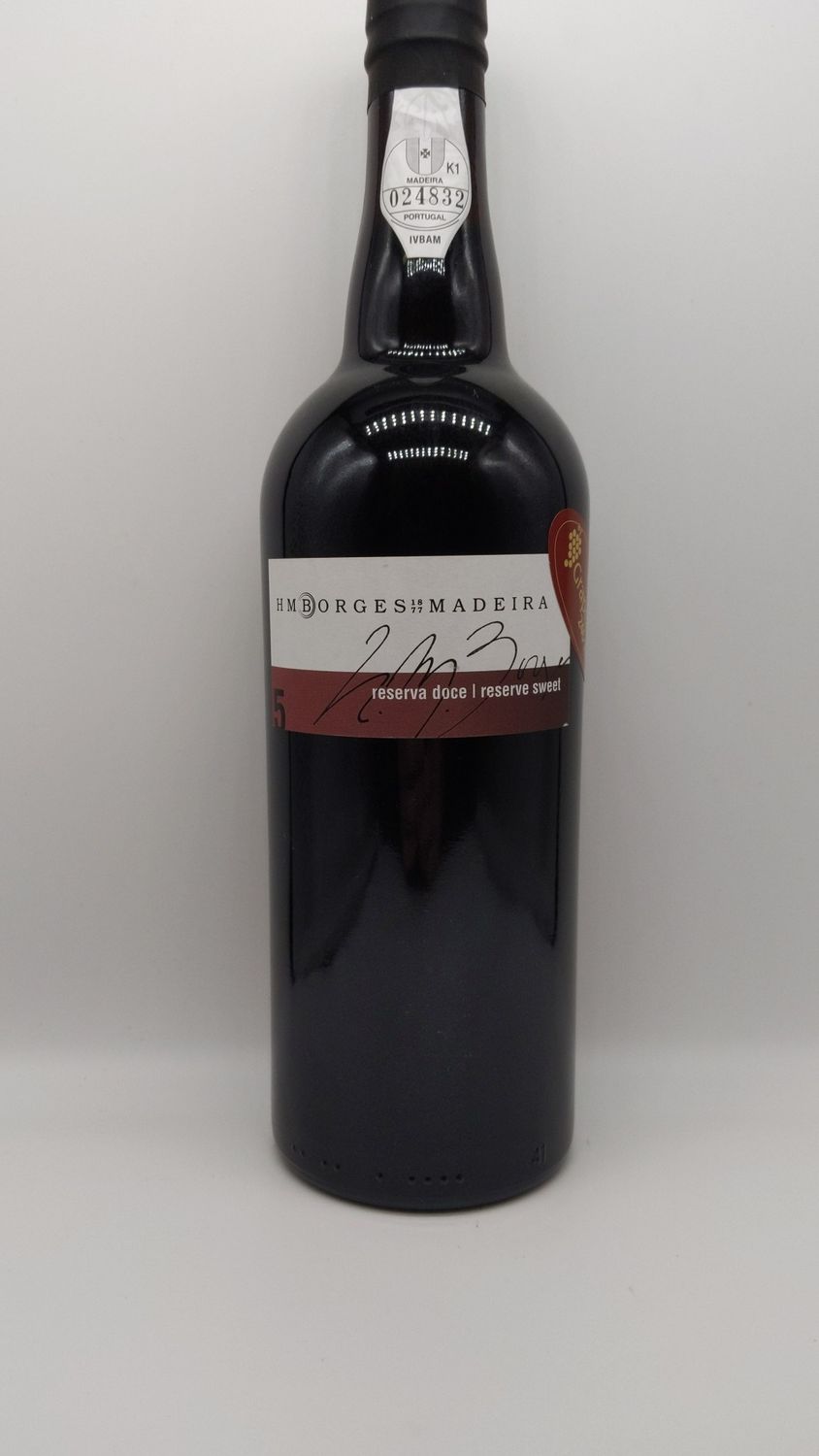 NV HM BORGES 5 YEAR RESERVE SWEET MADEIRA 750ml