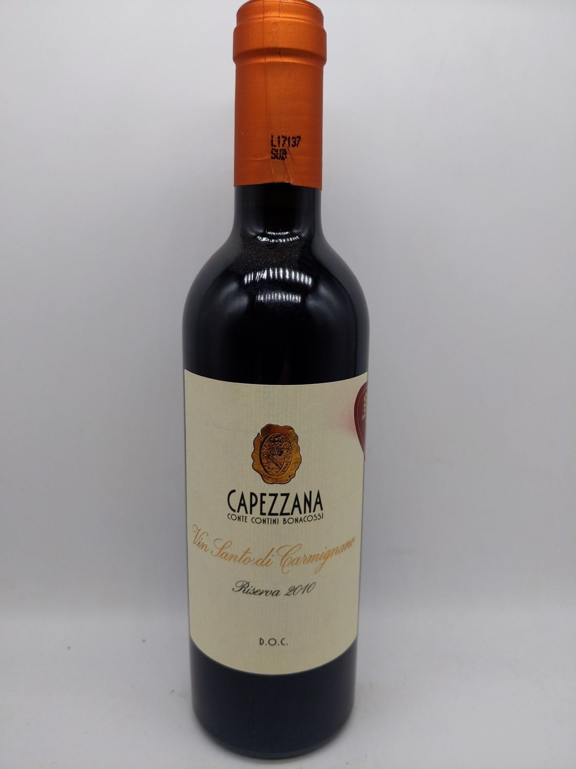 2010 CAPEZANNA CONTE CONTINI BONACOSSI VIN SANTO DI CARMIGNANO RISERVA 375ml
